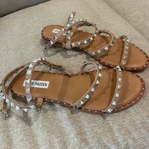 Steve Madden Travel Sandals Tan